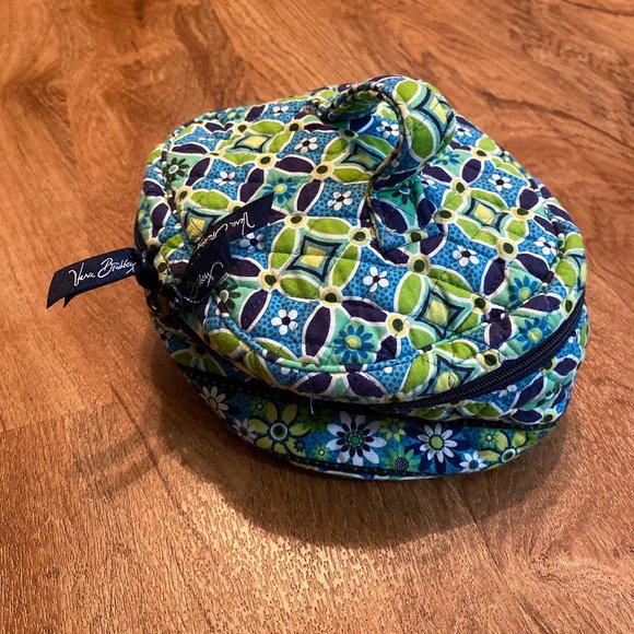 Vera Bradley Bags Vera Bradley Round Travel Cosmetic Bag Floral